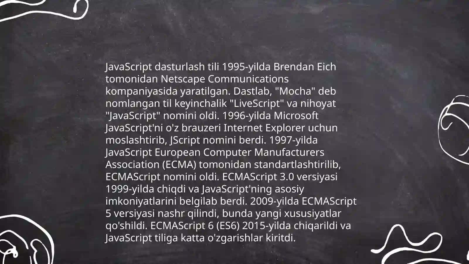 JavaScript haqida boshlang‘ich tushunchalar 4