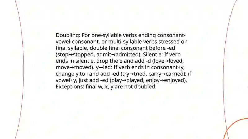 Past simple 4