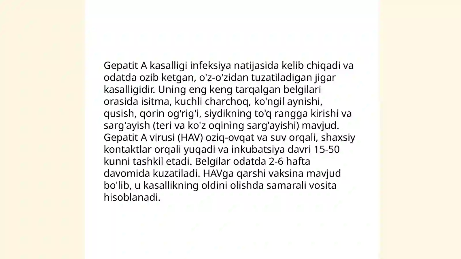 virusli gepatit A 4