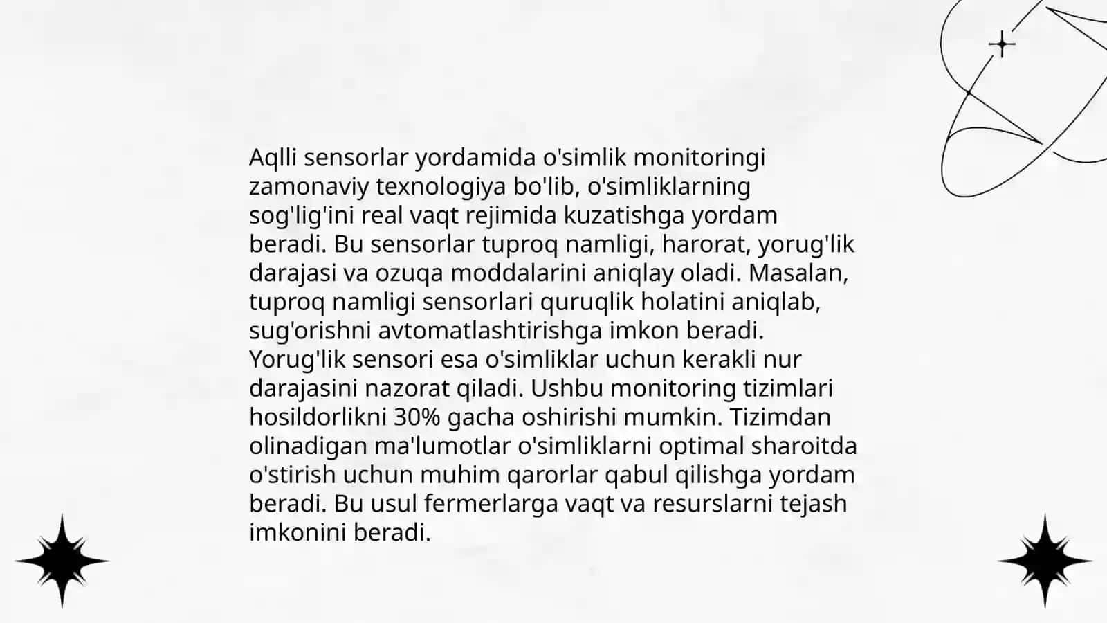 Robotlashtirilgan ekish va yig‘im terim texnologiyalari 4