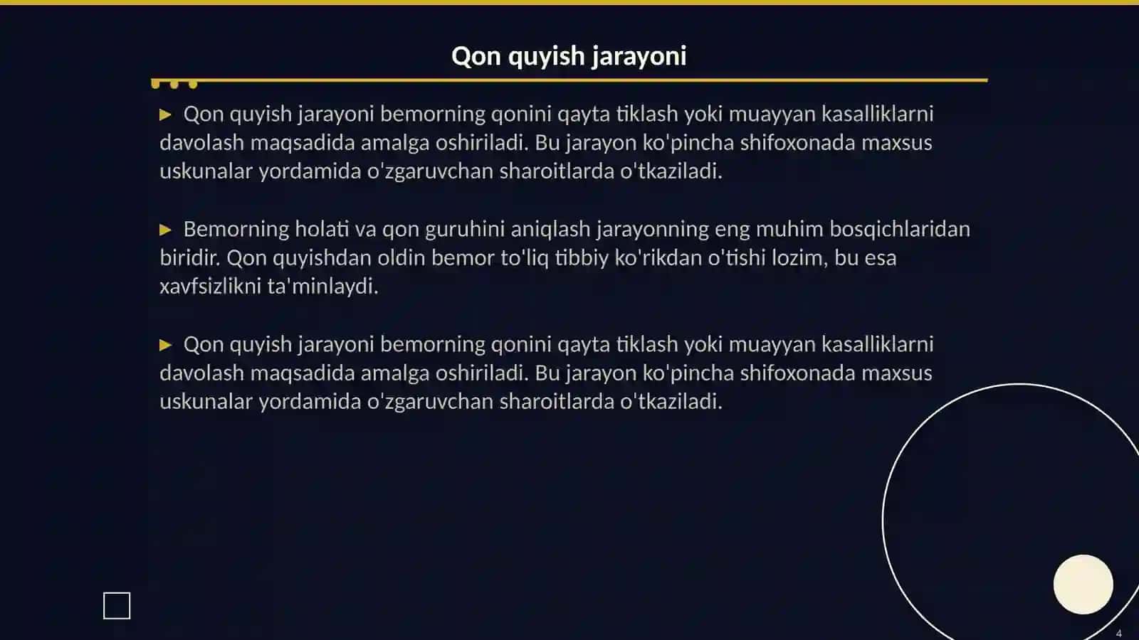 Qon quyish mexanizmi 4