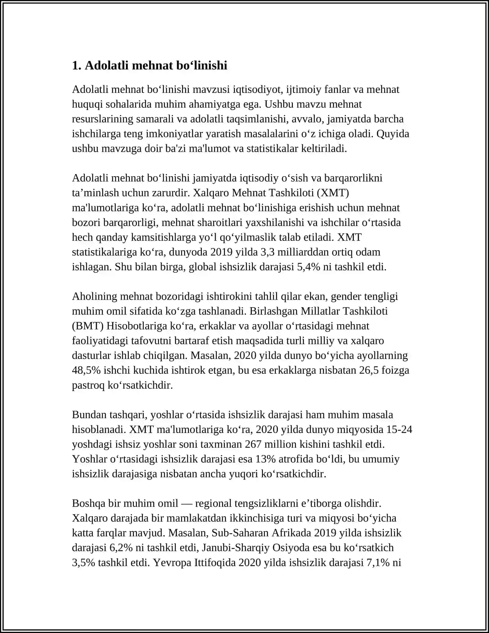 GURUH A'ZOLARI O'RTASIDA ADOLATLI MUNOSABATNI TAMINLASH 4