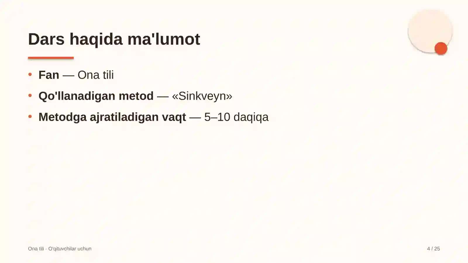 ona tili darslarida sinkveyn metodidan foydalanish 2425 4