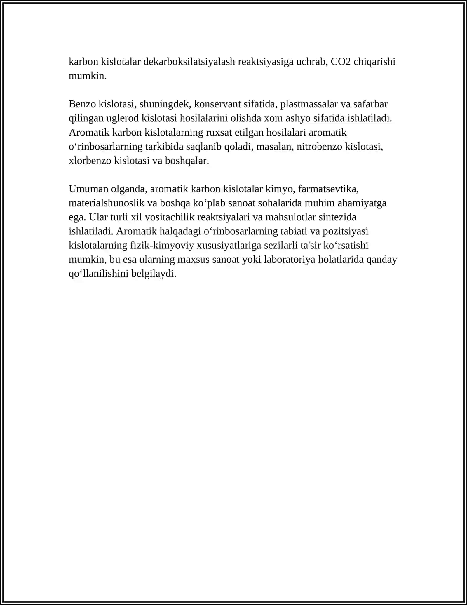 AROMATIK KARBON KISLOTALAR 4