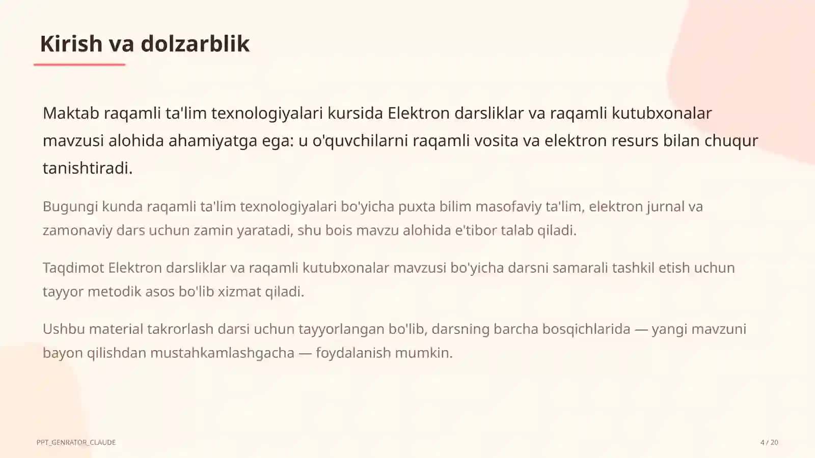 Elektron darsliklar va raqamli kutubxonalar 4