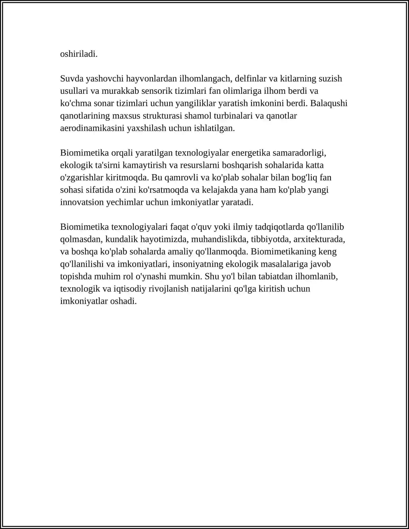 REFERAT Mavzu: MATNLAR YARATILISH MAQSADIGA KO‘RA TURLARI 4
