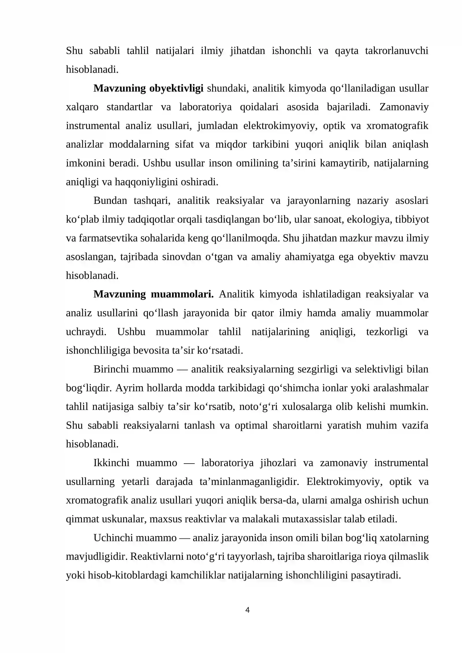 Analitik kimyo 4