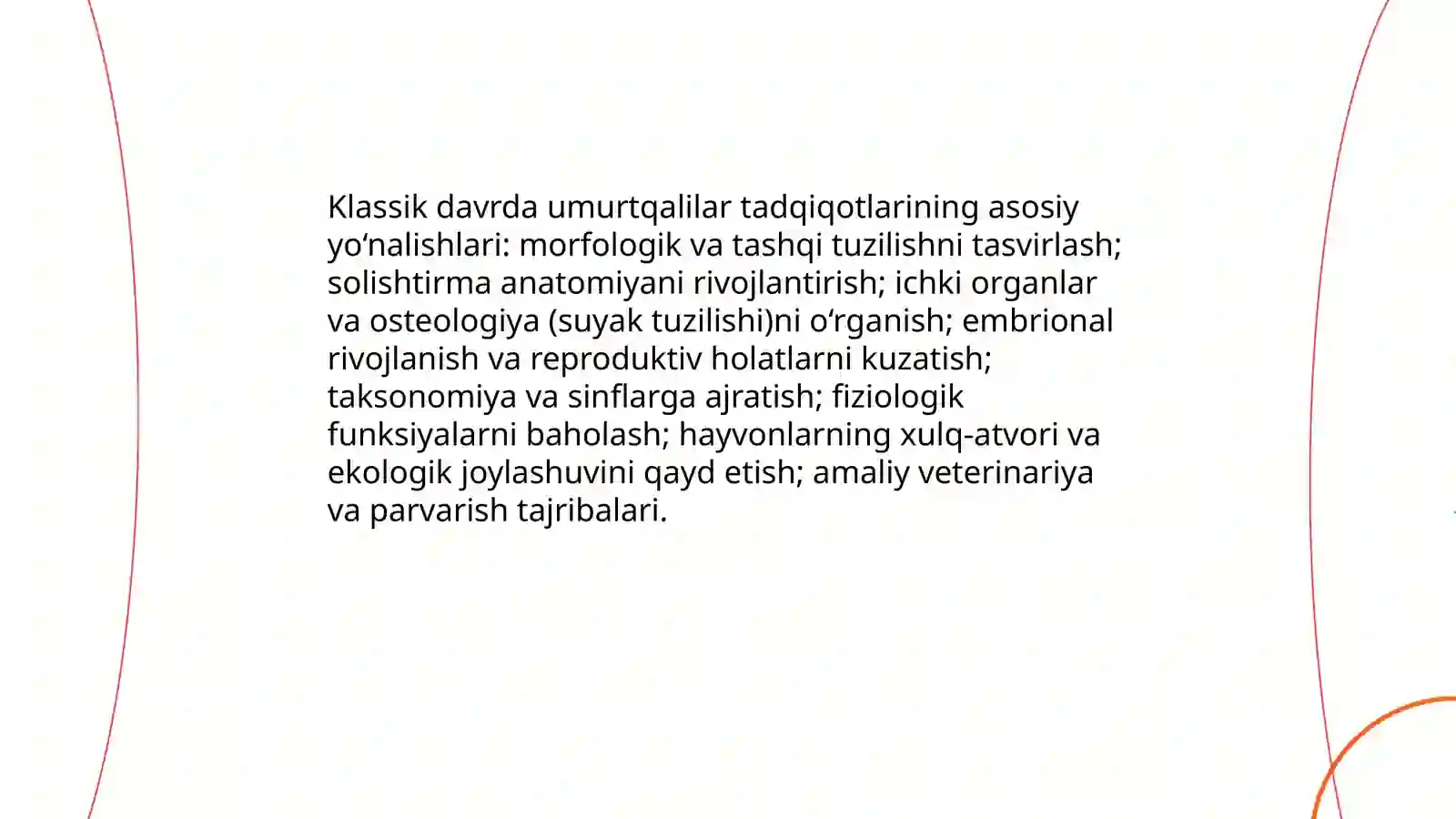 Umurtqalilar zoologiyasi fanining rivojlanish tarixi va uslublari 4