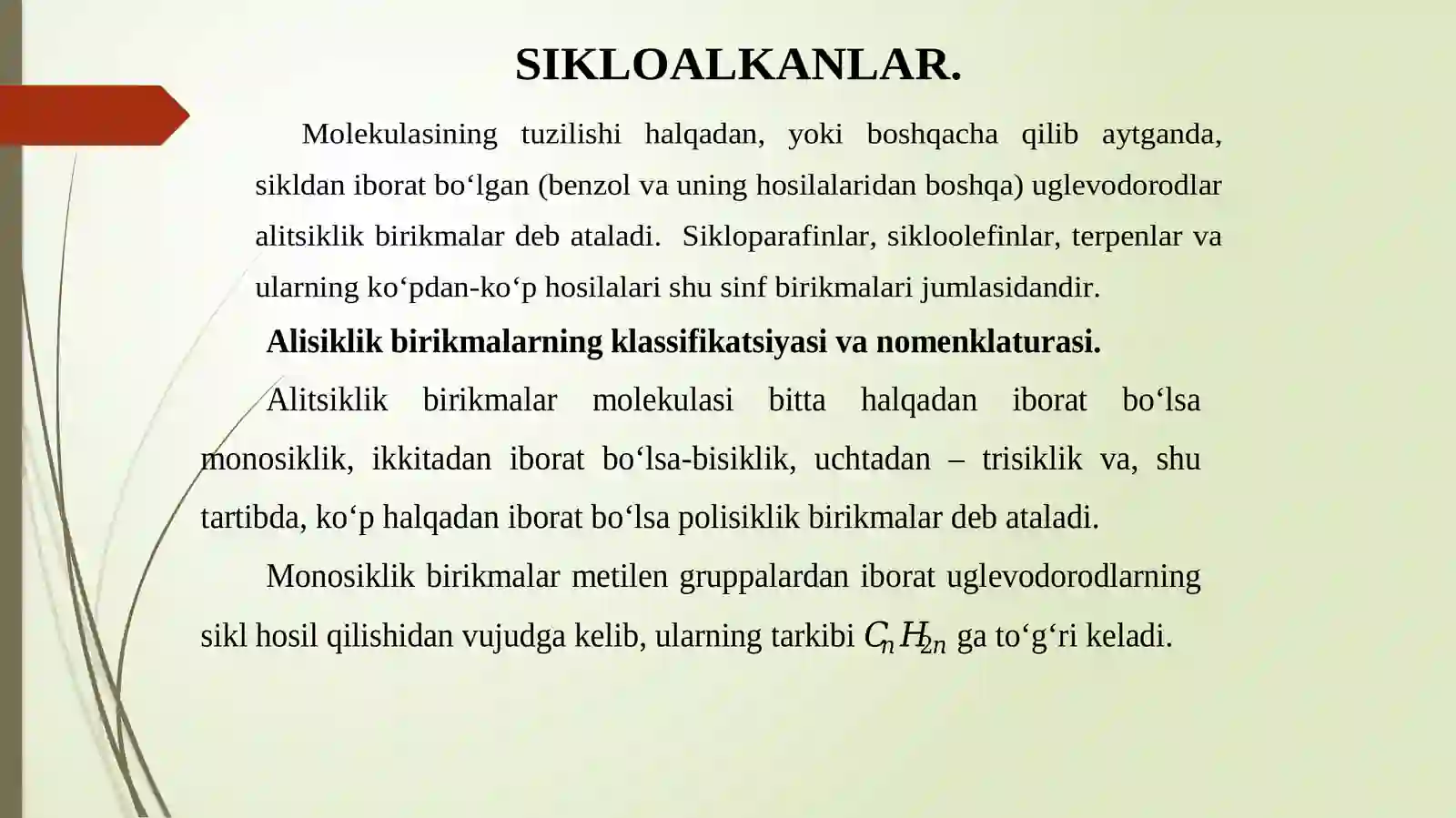 Sikloalkanlar 4
