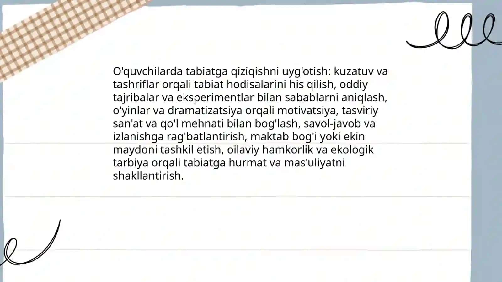 Tabiy fanlar fanining maqsad va vazifalari 4