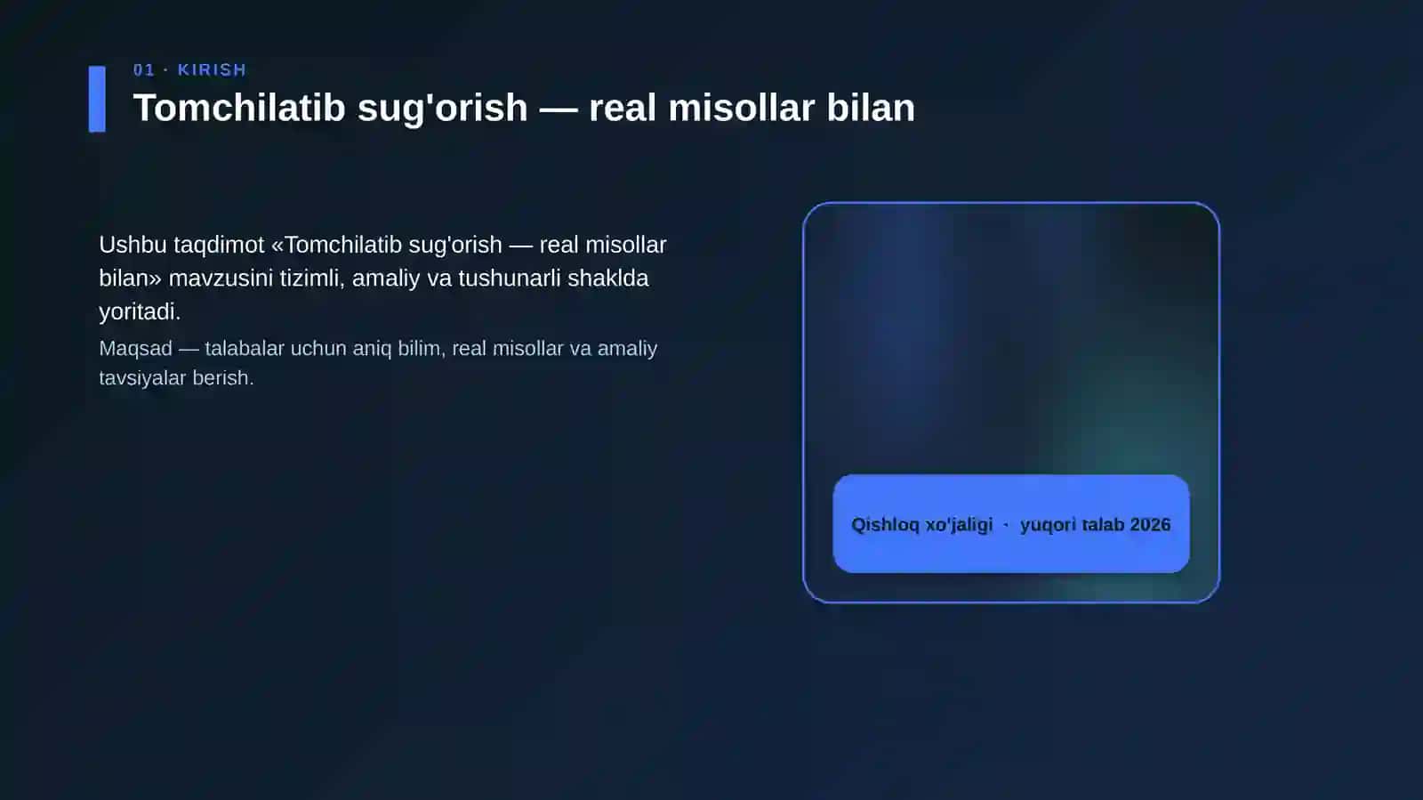 Tomchilatib sug'orish — real misollar bilan 4
