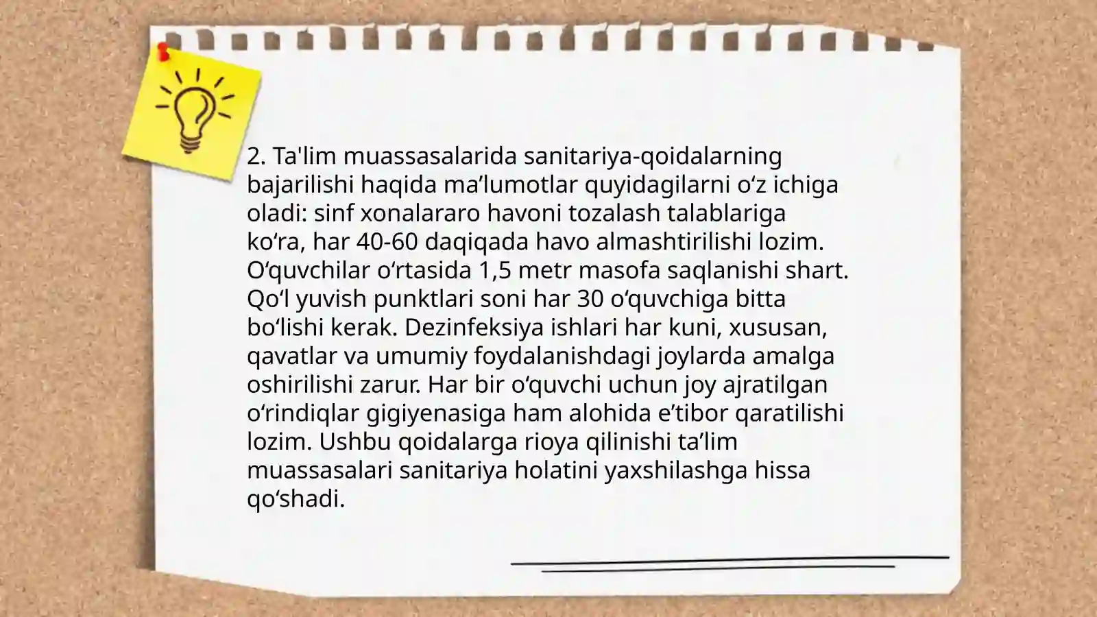 Ta'lim-tarbiya gigiyenasi qanday masalalarni òz ichiga oladi?Kun tartibi va uning ahamiyati 4