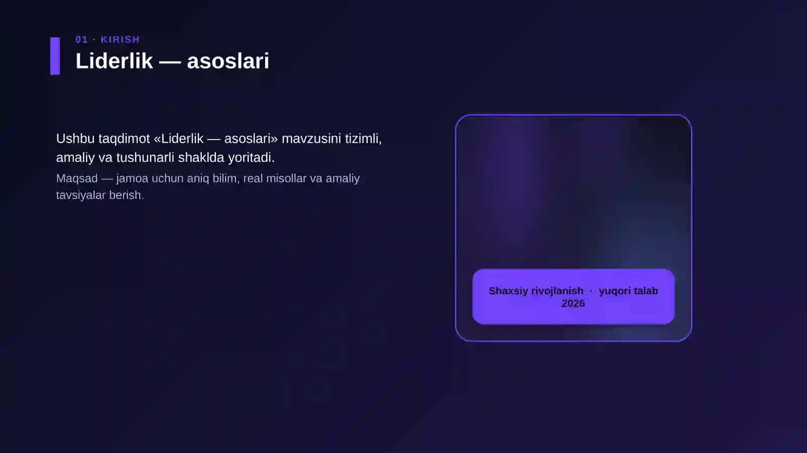 Liderlik — asoslari 3