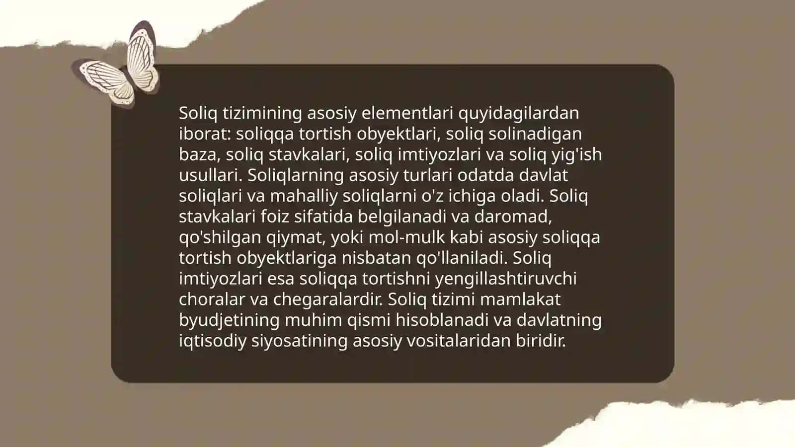 Soliq siyosati va uning asosiy yonalishlari 4