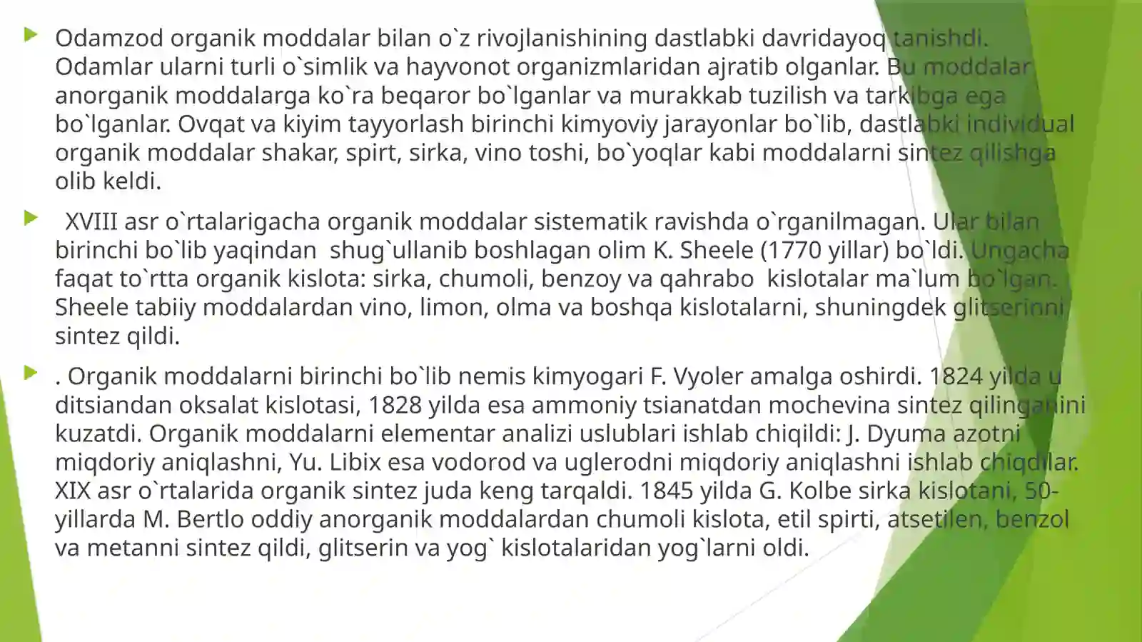 Organik kimyo 4