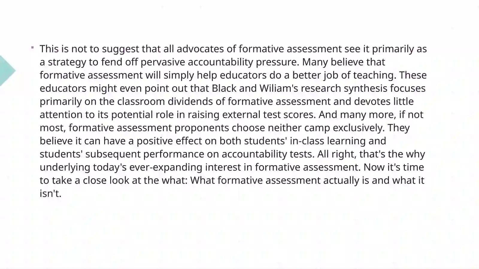 Investigations Formative Assessment 4
