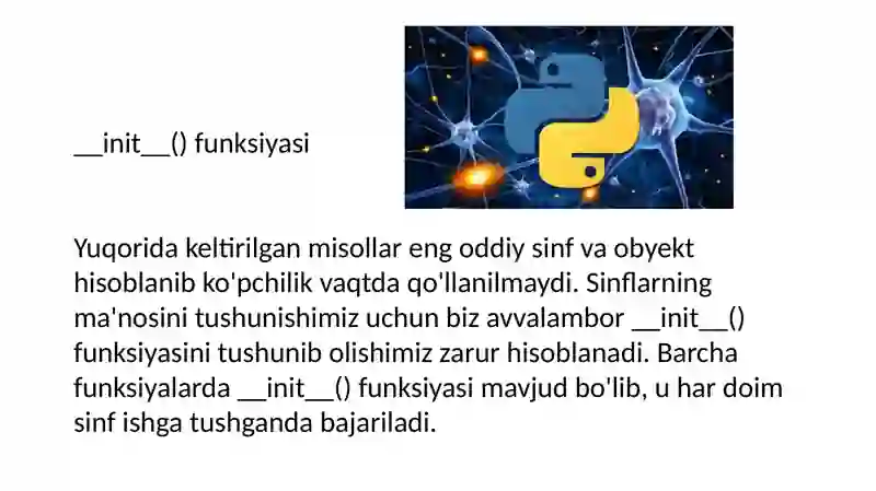 Python sinflari va obyektlari 4