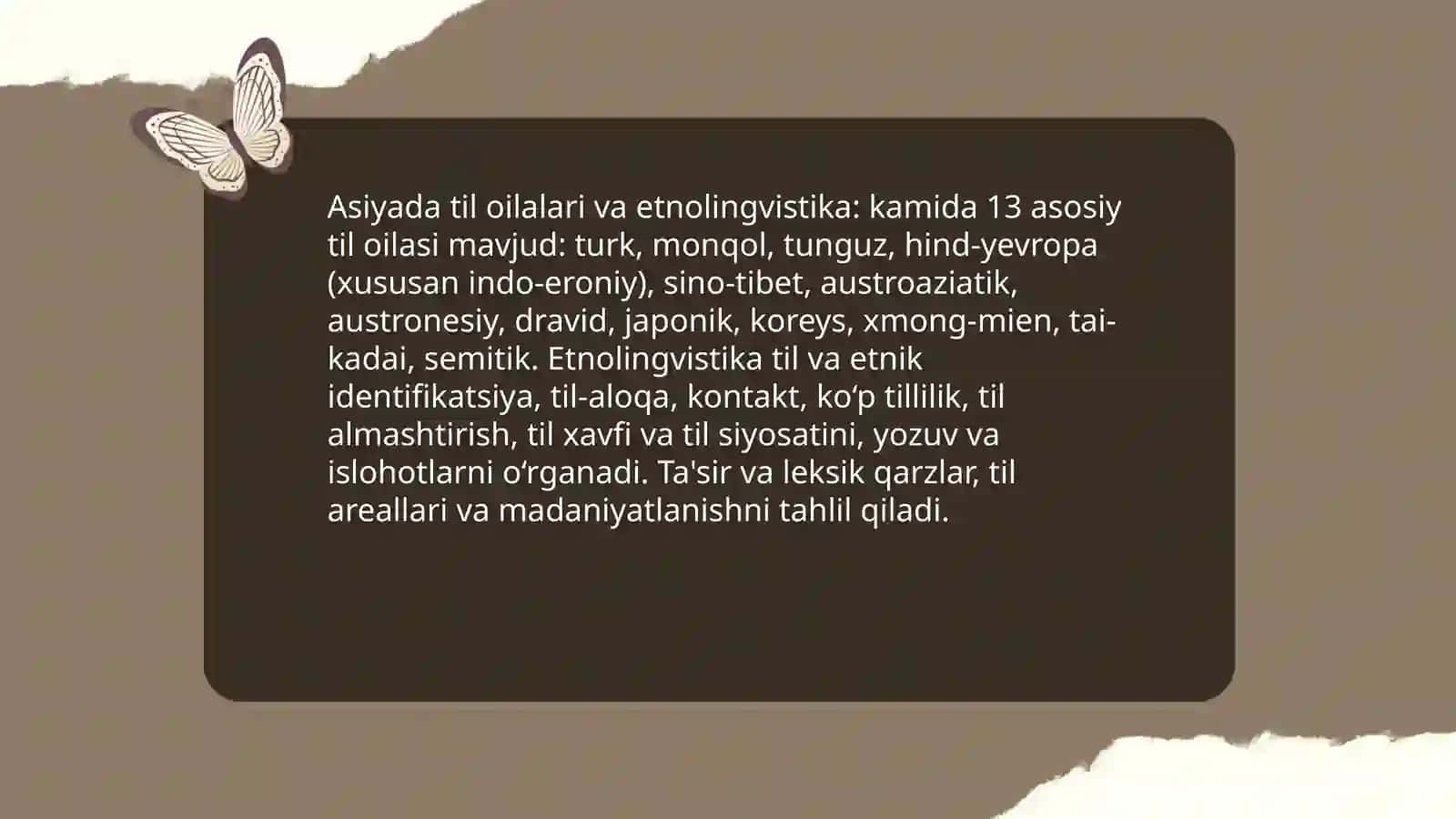 Osiyo xalqlari aholisi etnologiyasi 4