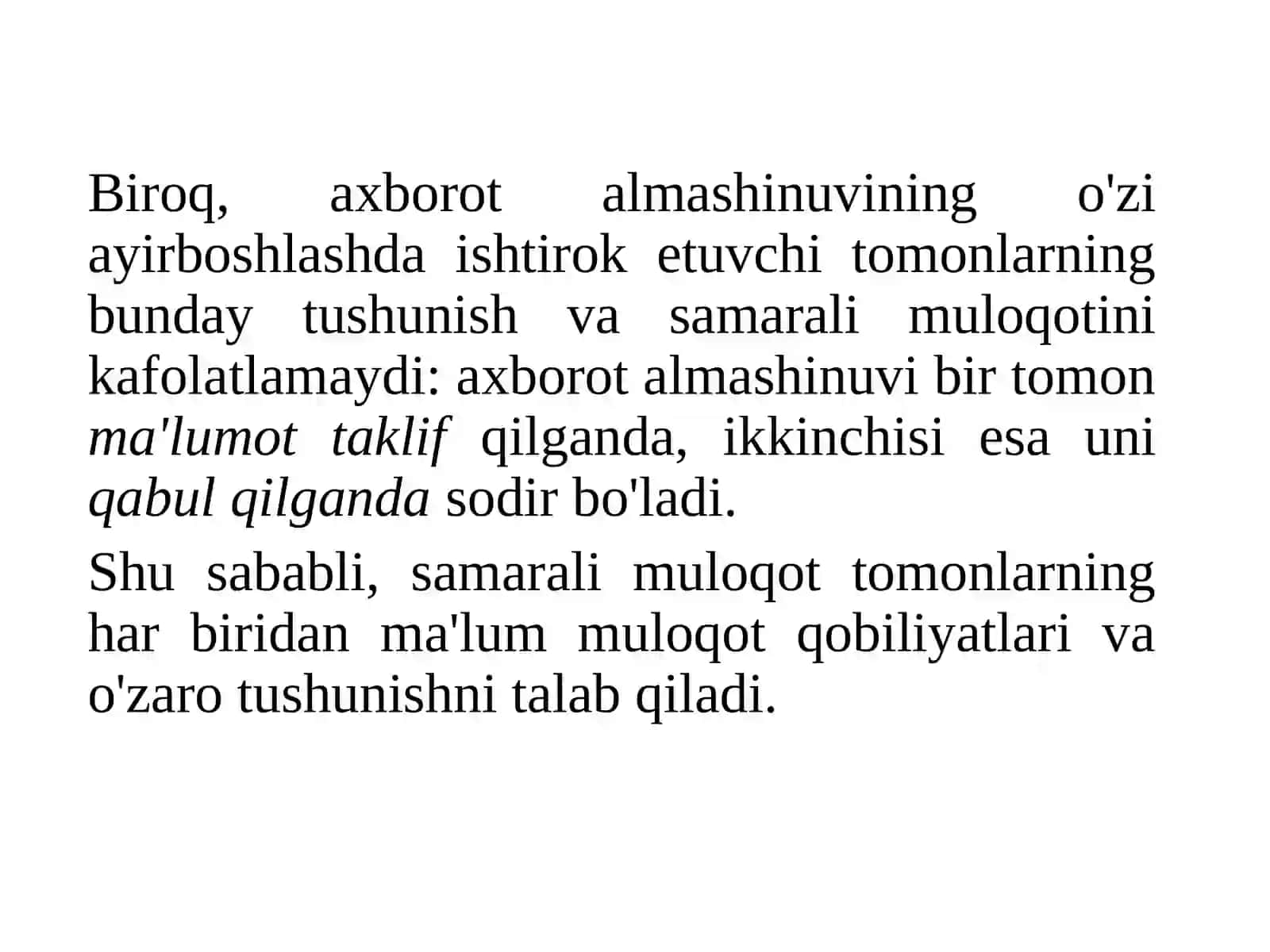 BOSHQARUVDA AXBOROT VA KOMMUNIKATSIYA 4