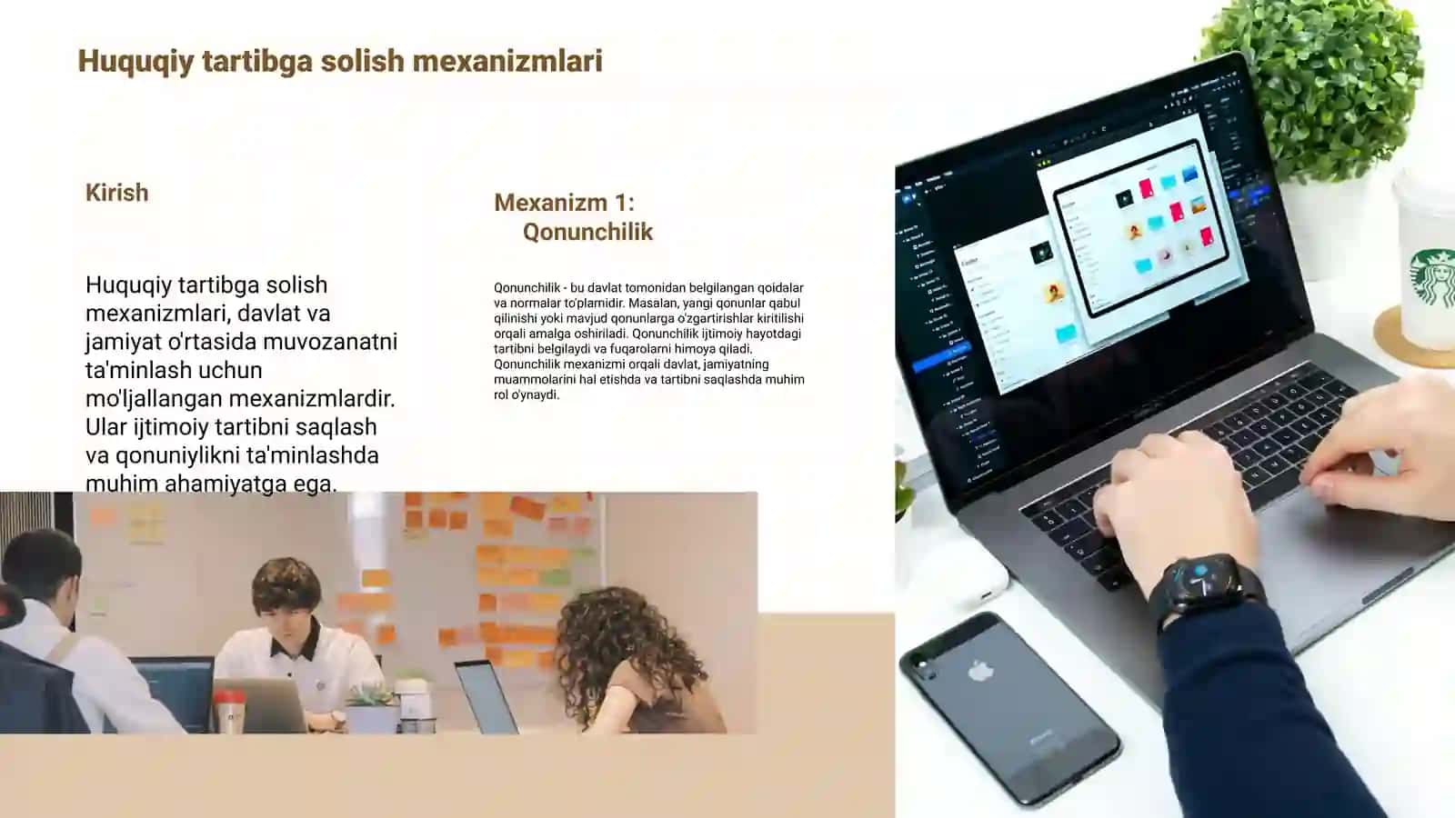 Huquqiy tartibga solish mexanizmi 4
