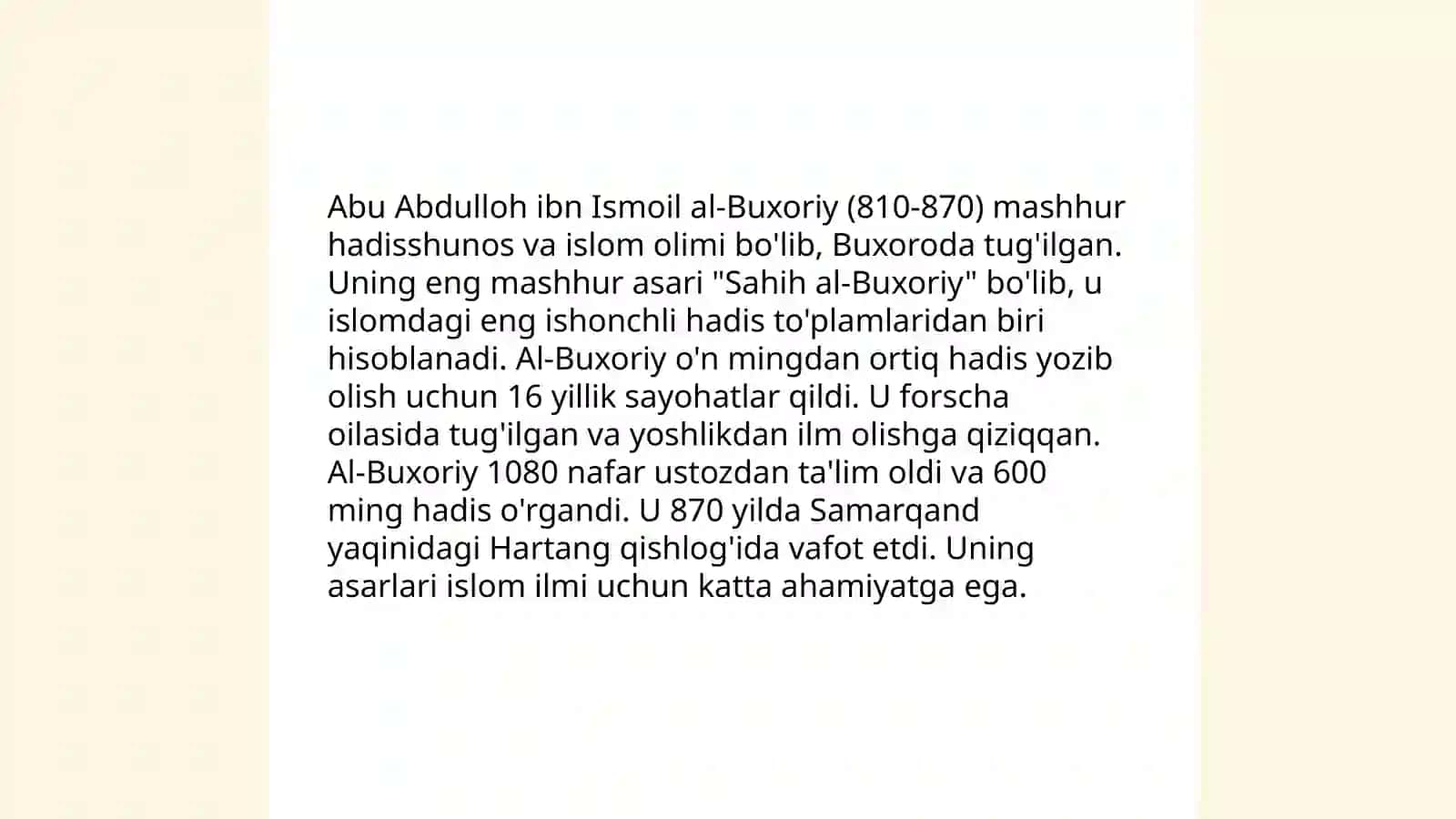 Al-Adab al-Mufrad kitobi 4