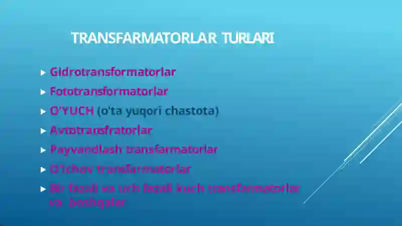 TRANSFORMATORLAR 4