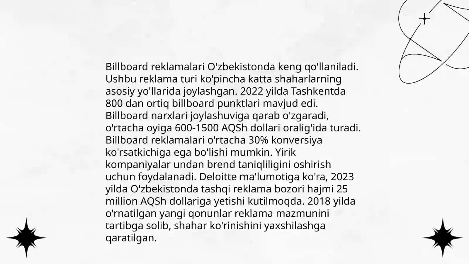 Uydan tashqari reklama turlari 4