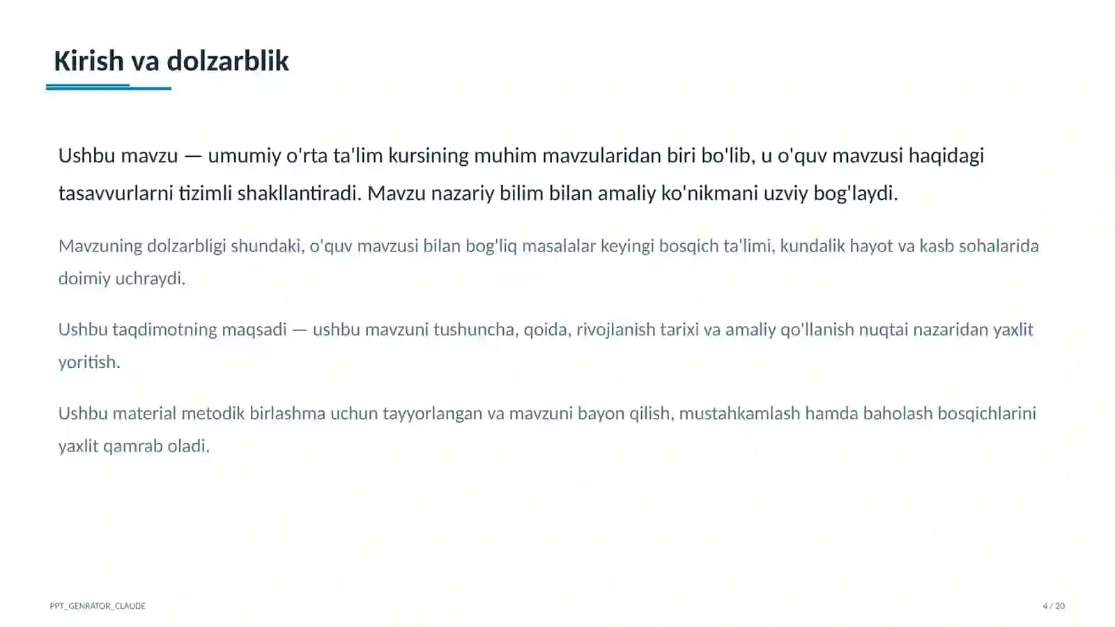 Dolzarb mavzular 4