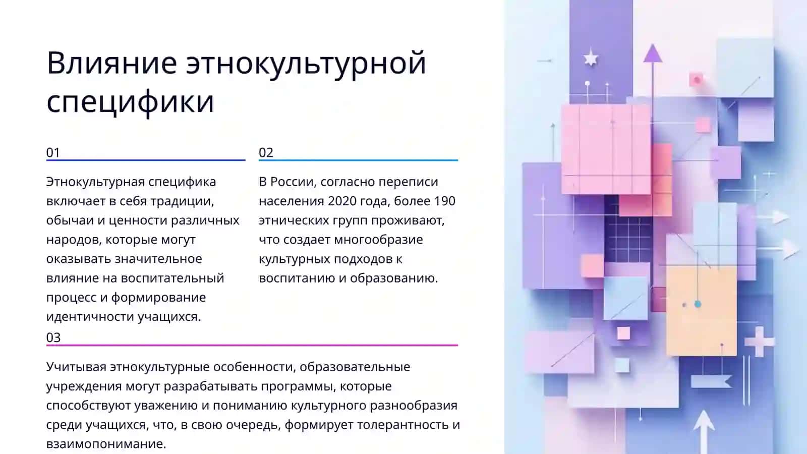 Организация воспитательной работы с учетом этнокультурной специфики участников образовательного процесса 4