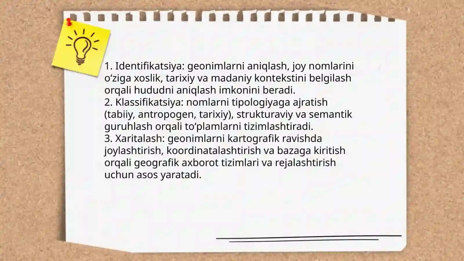 Geotoponimikaning vazifalari va fanlar tizimidagi oʻrni 4