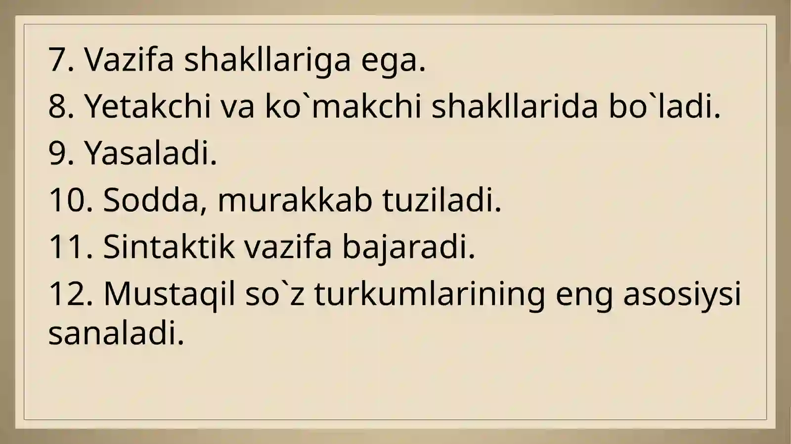 Fe’lning ma’no turlari 4