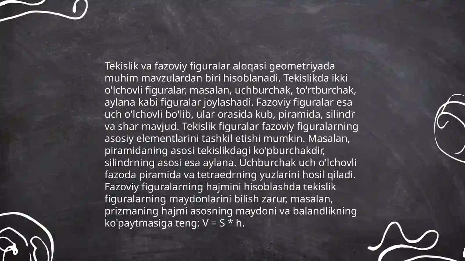 Fazoviy figuralarning tekislik bilan kesimlarini yasash 4