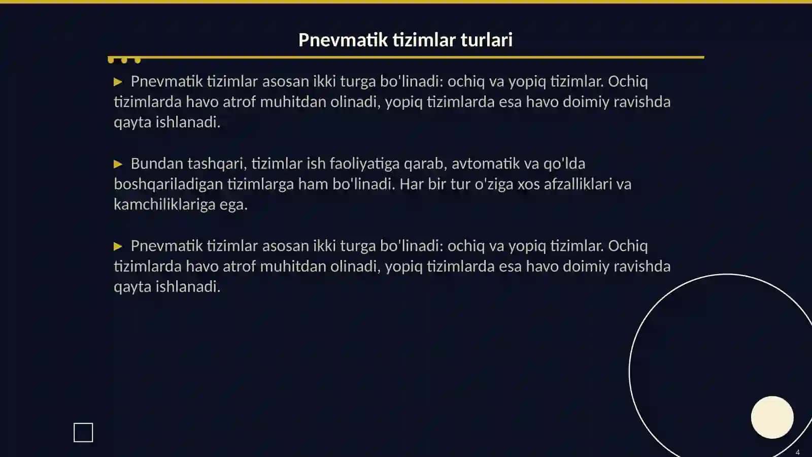 Pnevmatik uskunalar 4