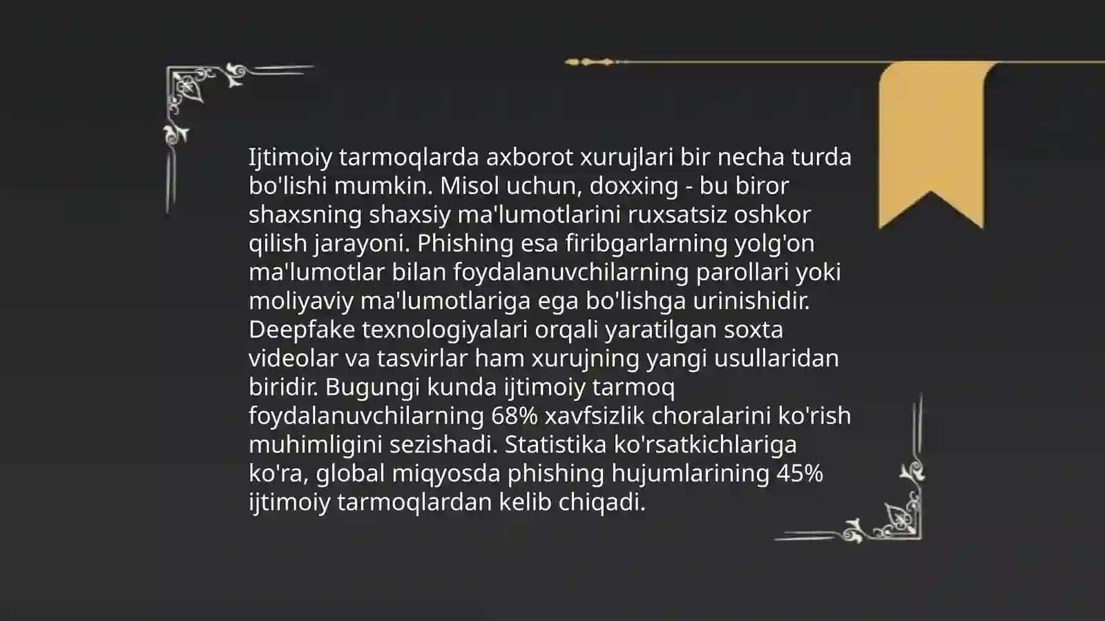 Yoshlarni internet va ijtimoiy tarmoqlaridagi axborot xurujlaridan asrashning dolzarb muamolari 4