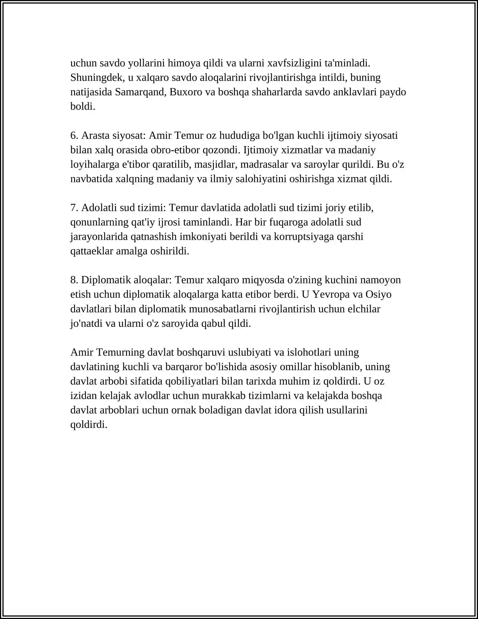 TEMUR TUZUKLARI HAQIDA 4