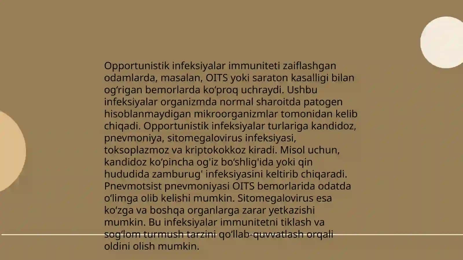 OIV infektsiyasi va immun tanqislik 4