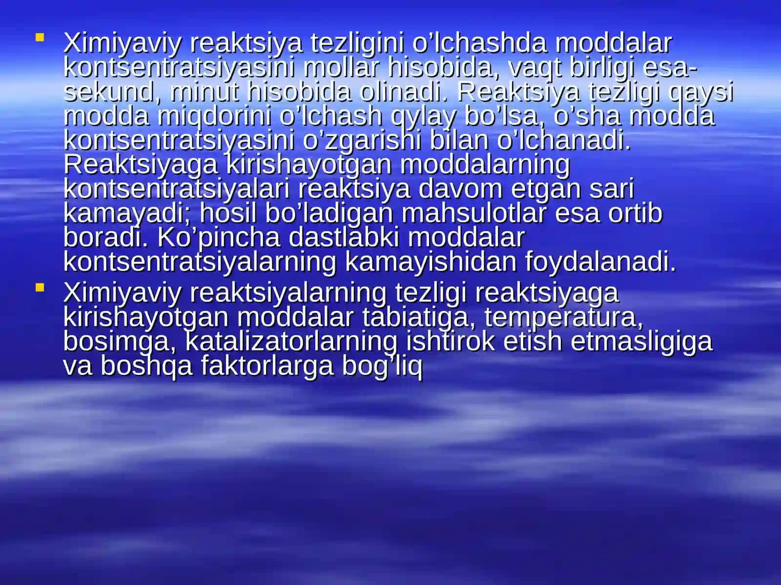 Kimyoviy kinetika 4