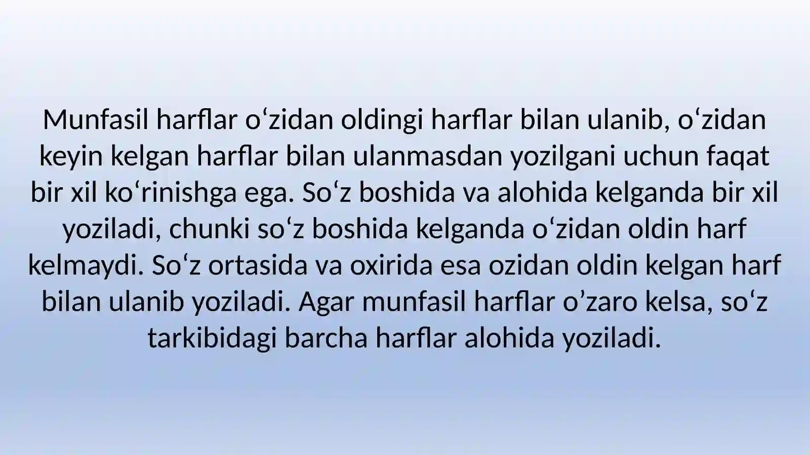 Munfasil harflar 4