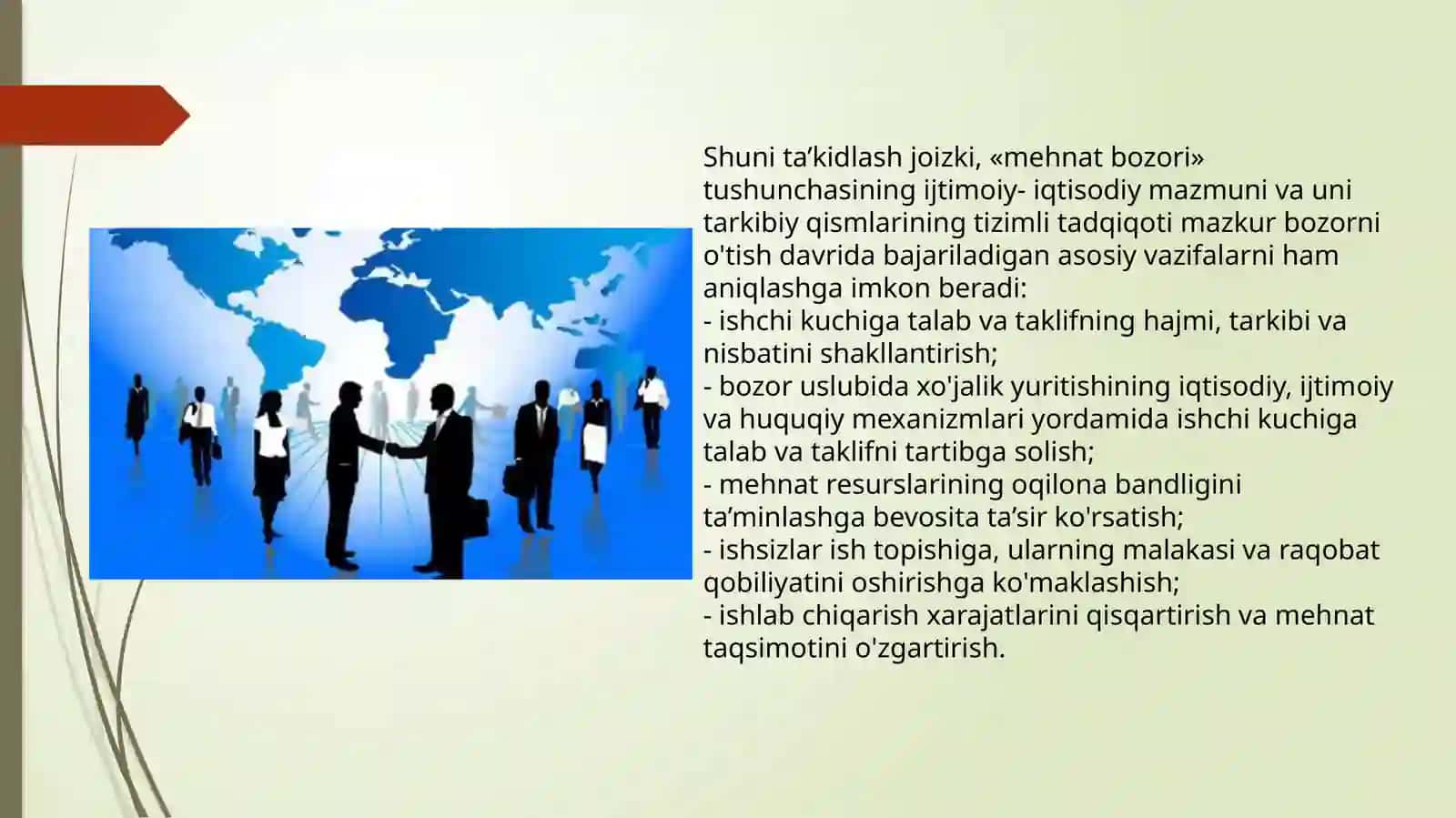 Mehnat Bozorining Turlari 4