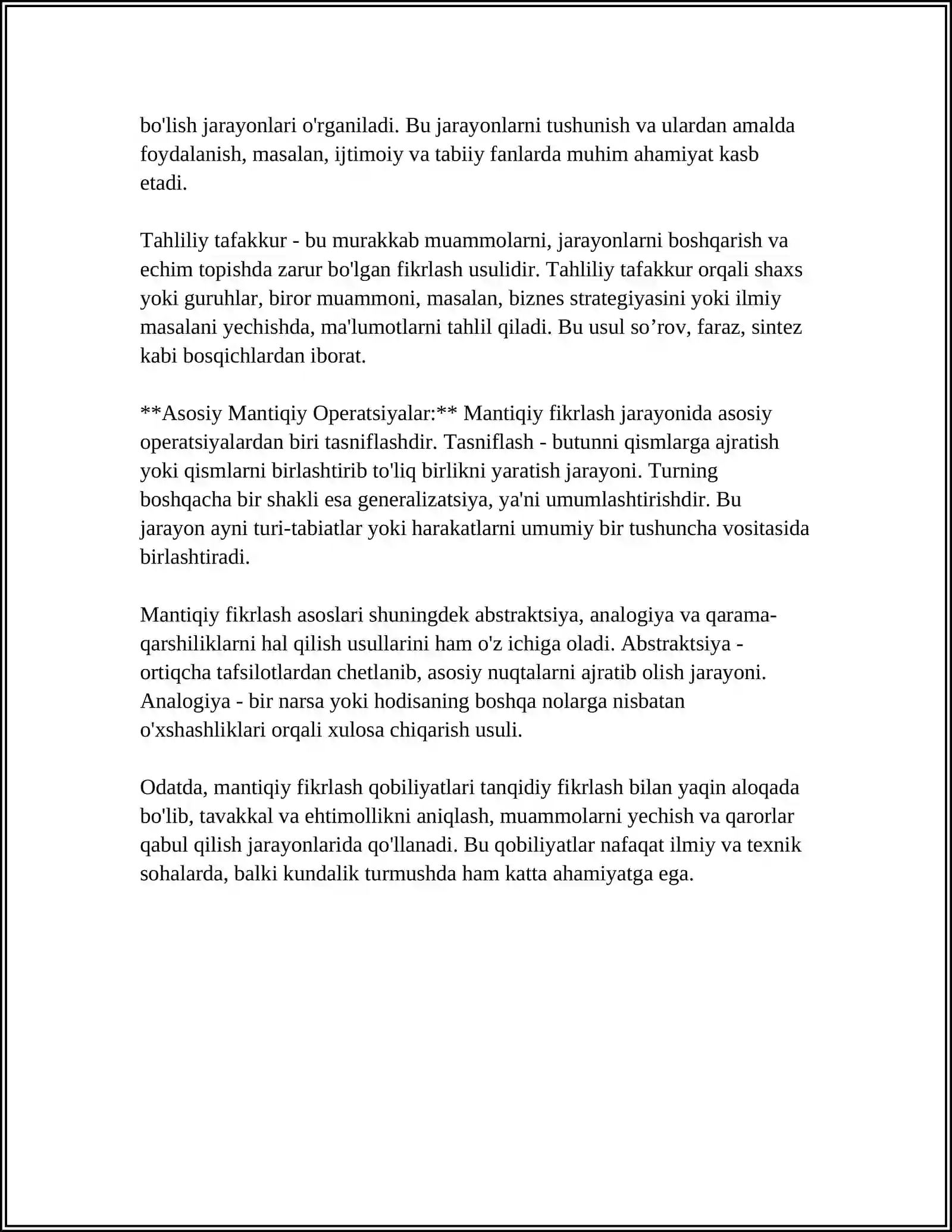 MANTIQ USTIDA AMALLAR 4