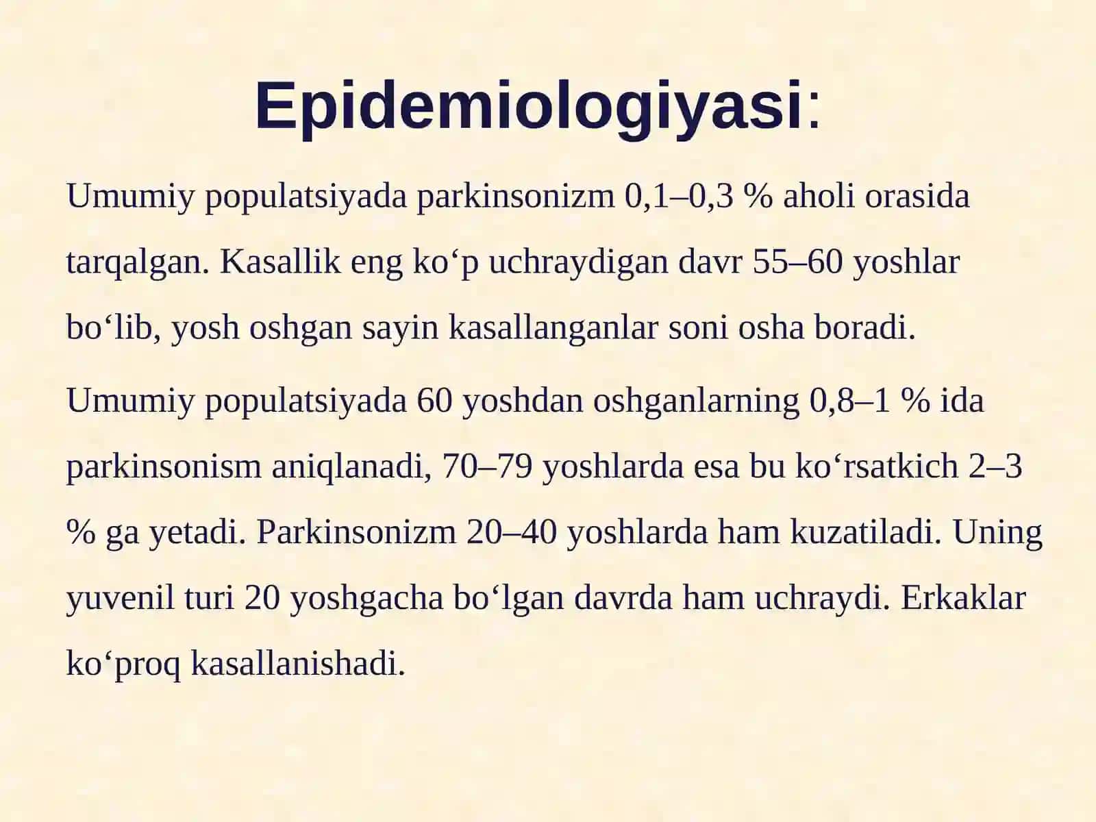 Parkinson kasalligi 4