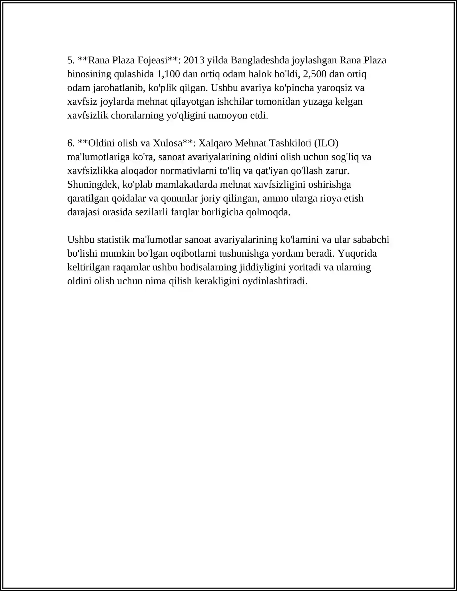 O'ZBEKISTONDA BO'LISHI MUMKIN BO'LGAN TEXNOGEN XAVFLAR 4