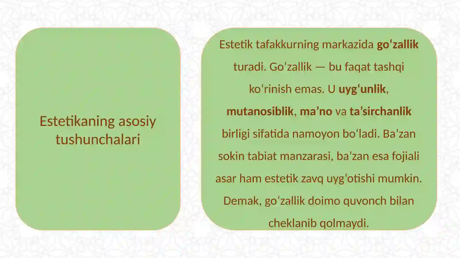Estetika 4