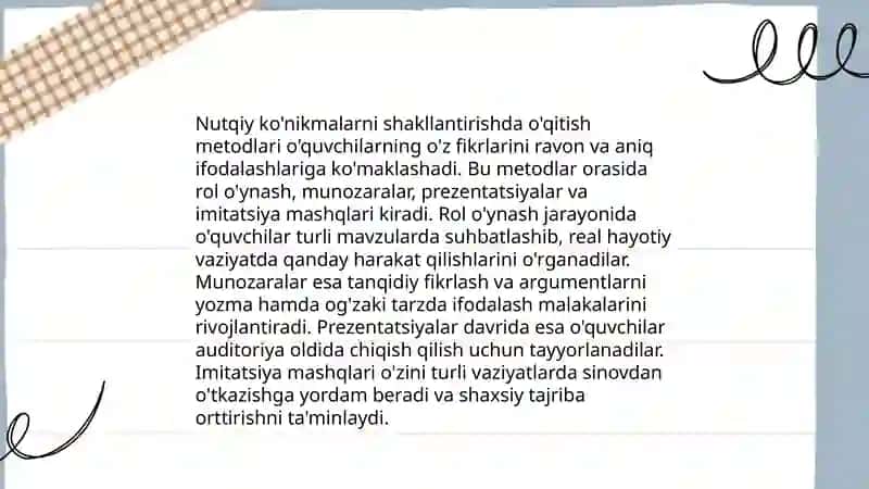 Nutqiy ko'nikmalarni rivojlantirishda ilmiy tadqiqotlar 4