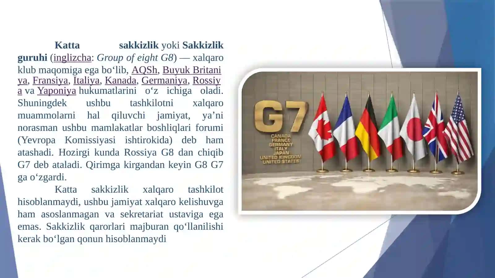 Kattayettilik davlatlari haqida umumiy ma’lumot 4