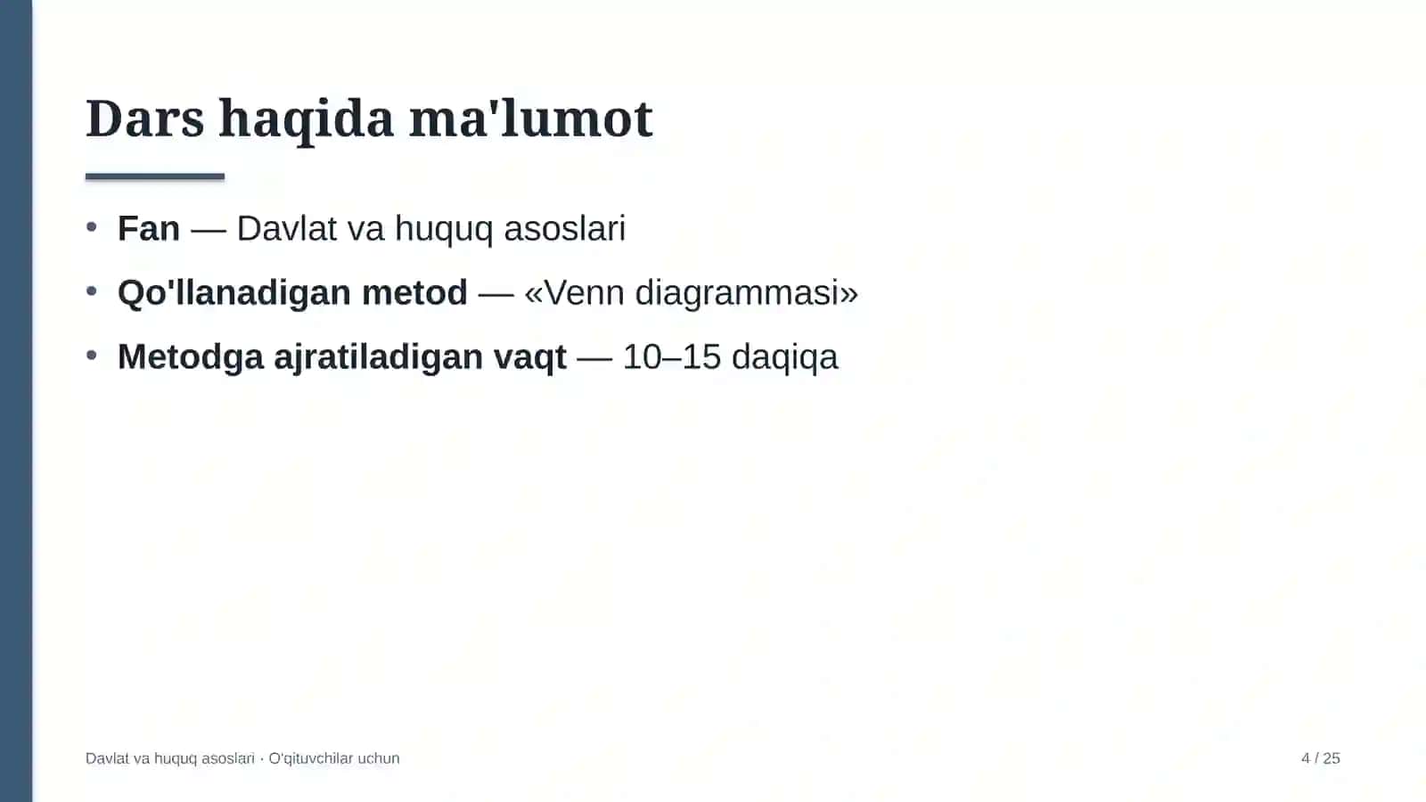 davlat va huquq asoslari darslarida venn diagrammasi metodidan foydalanish 8561 4