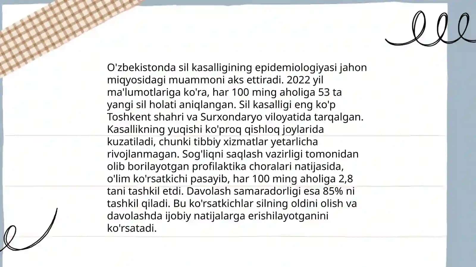 Sil bemorlarining dispanser nazorati 4