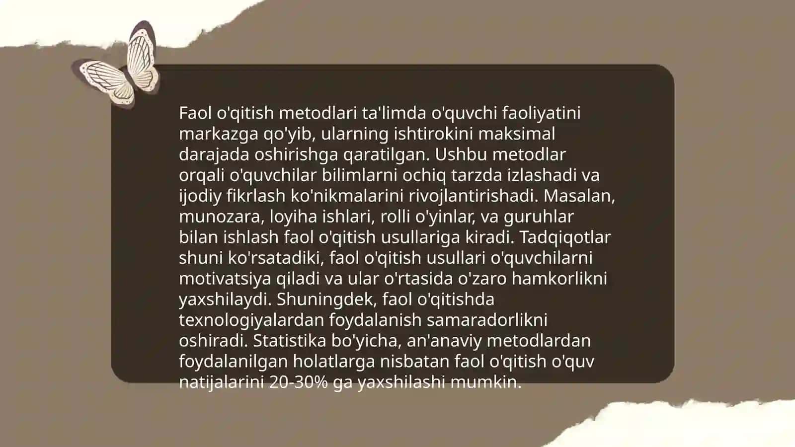 Taʼlim metodlari va vositalari 4