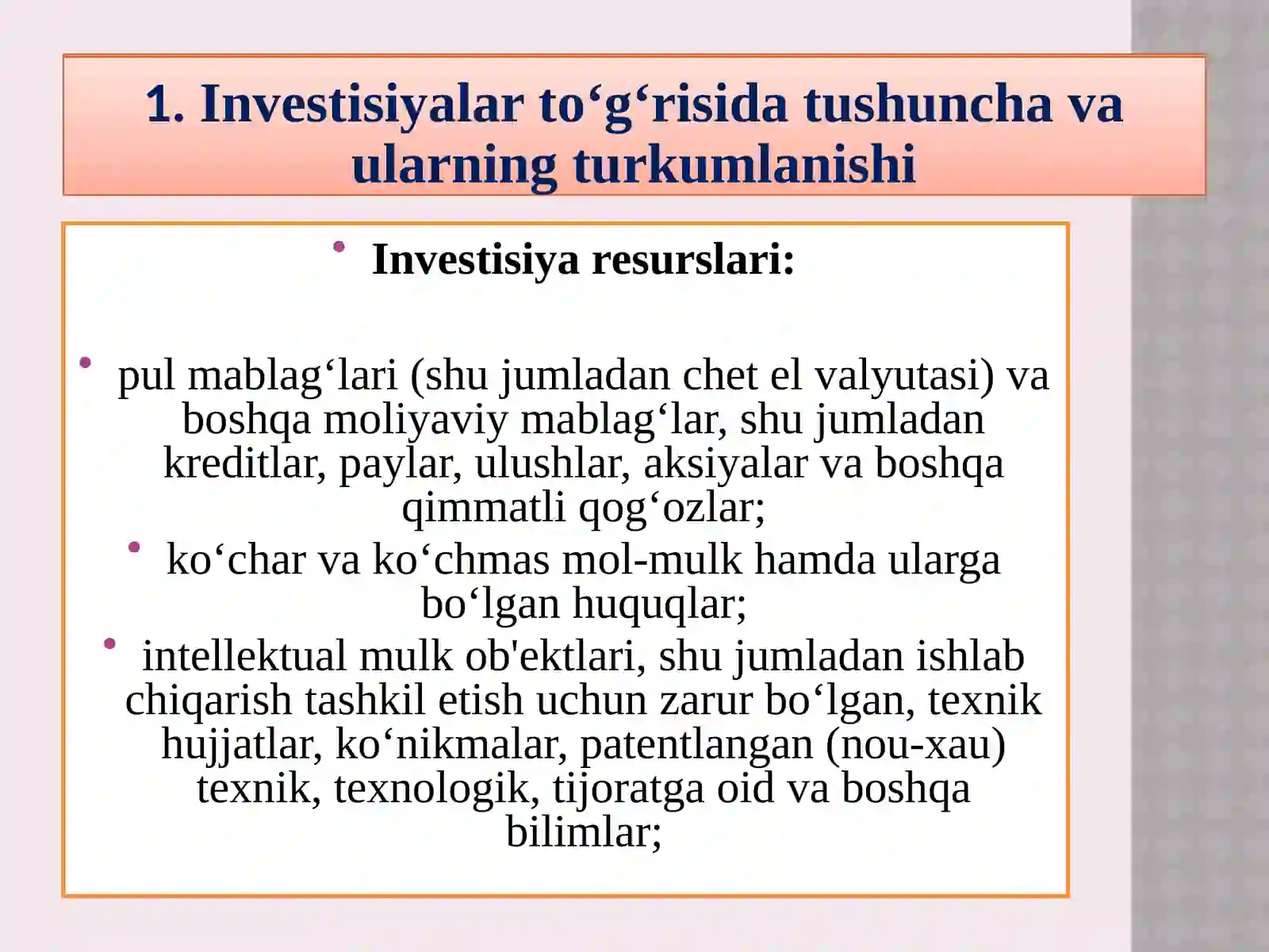 Uzoq muddatli aktivlar hisobi 4
