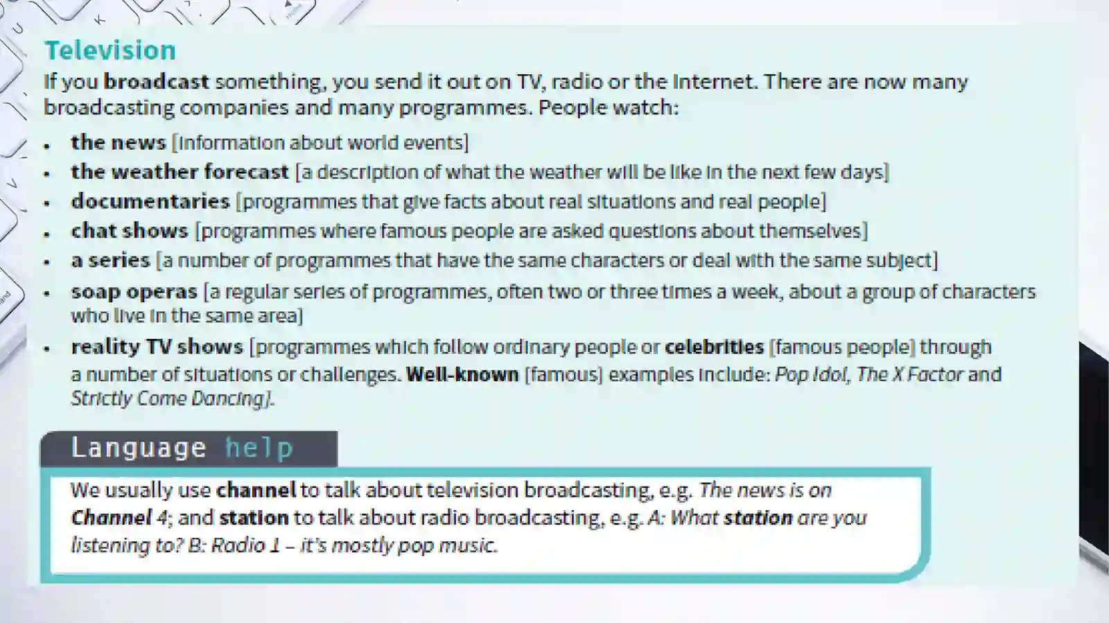 Newspapers & Television 4